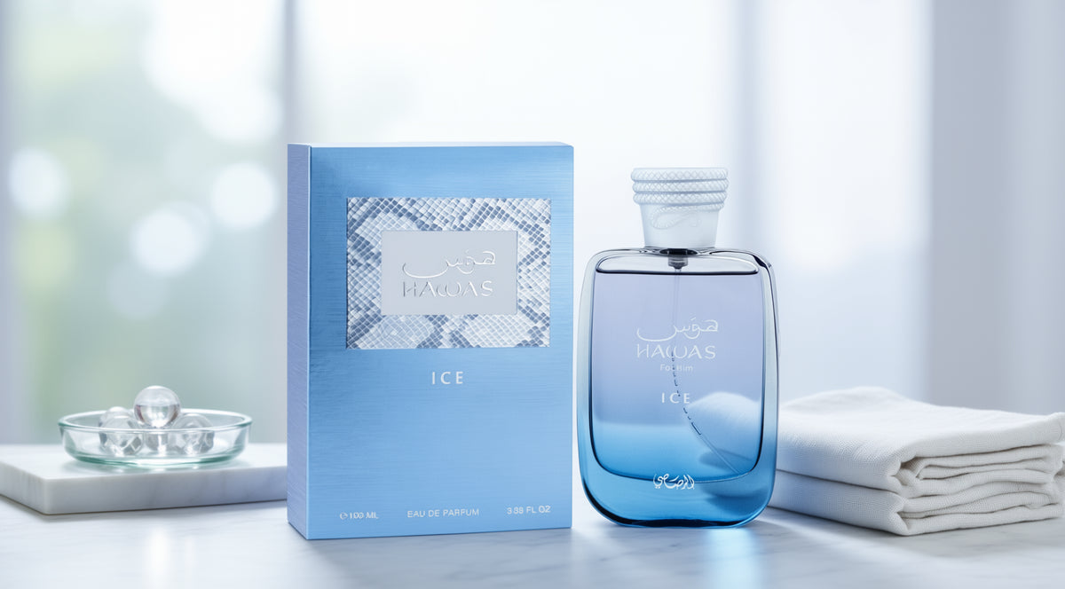 Rasasi Hawas Ice 100ml mit Moschus und Amber