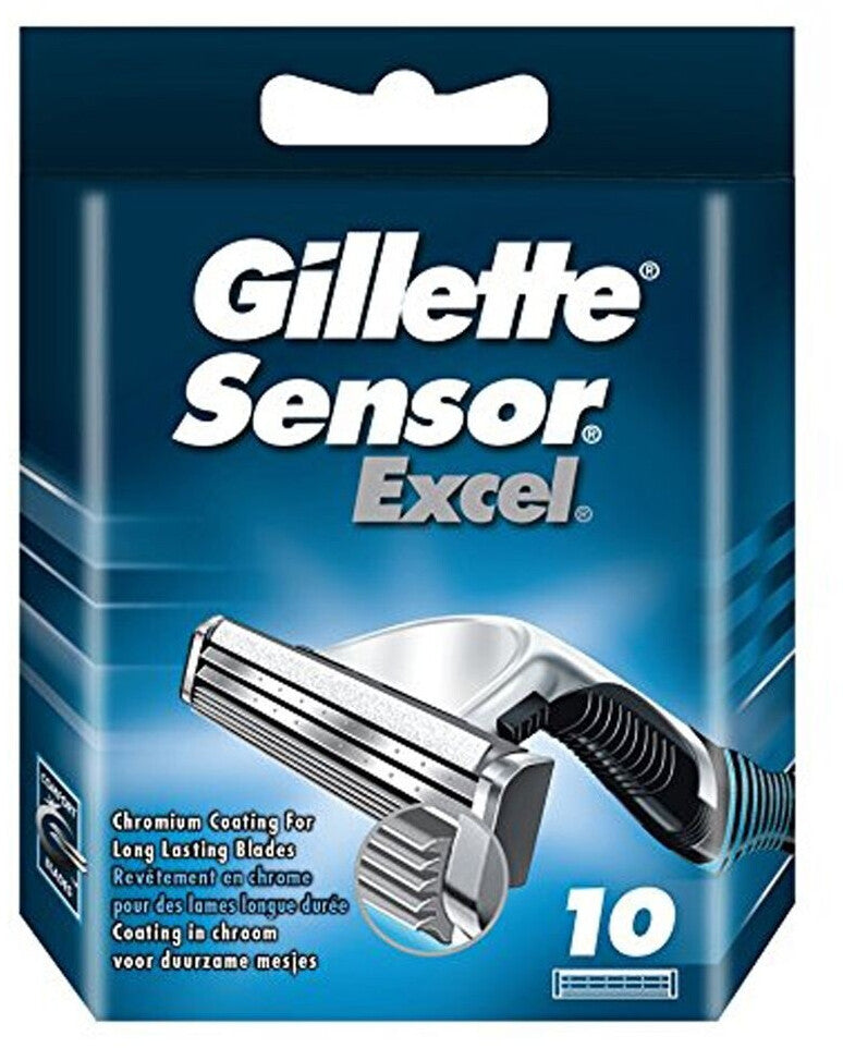 Gillette Sensor Excel Rasierklingen 10er Pack