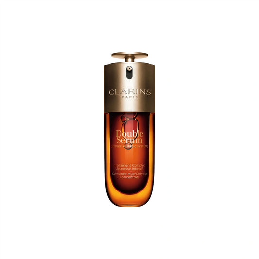 Clarins Double Serum Complete Age Defying Concentrate für die Gesichtspflege.