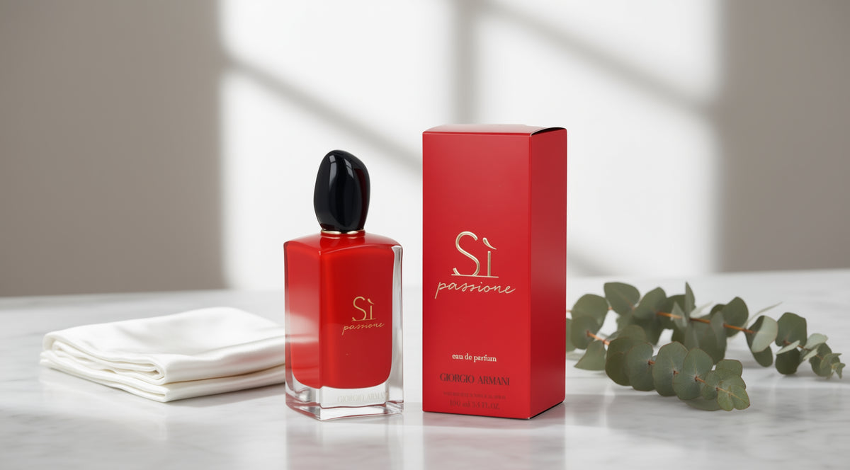 Giorgio Armani Sì Passione mit schwarzer Johannisbeere und Birne